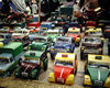 Toys made from tins.